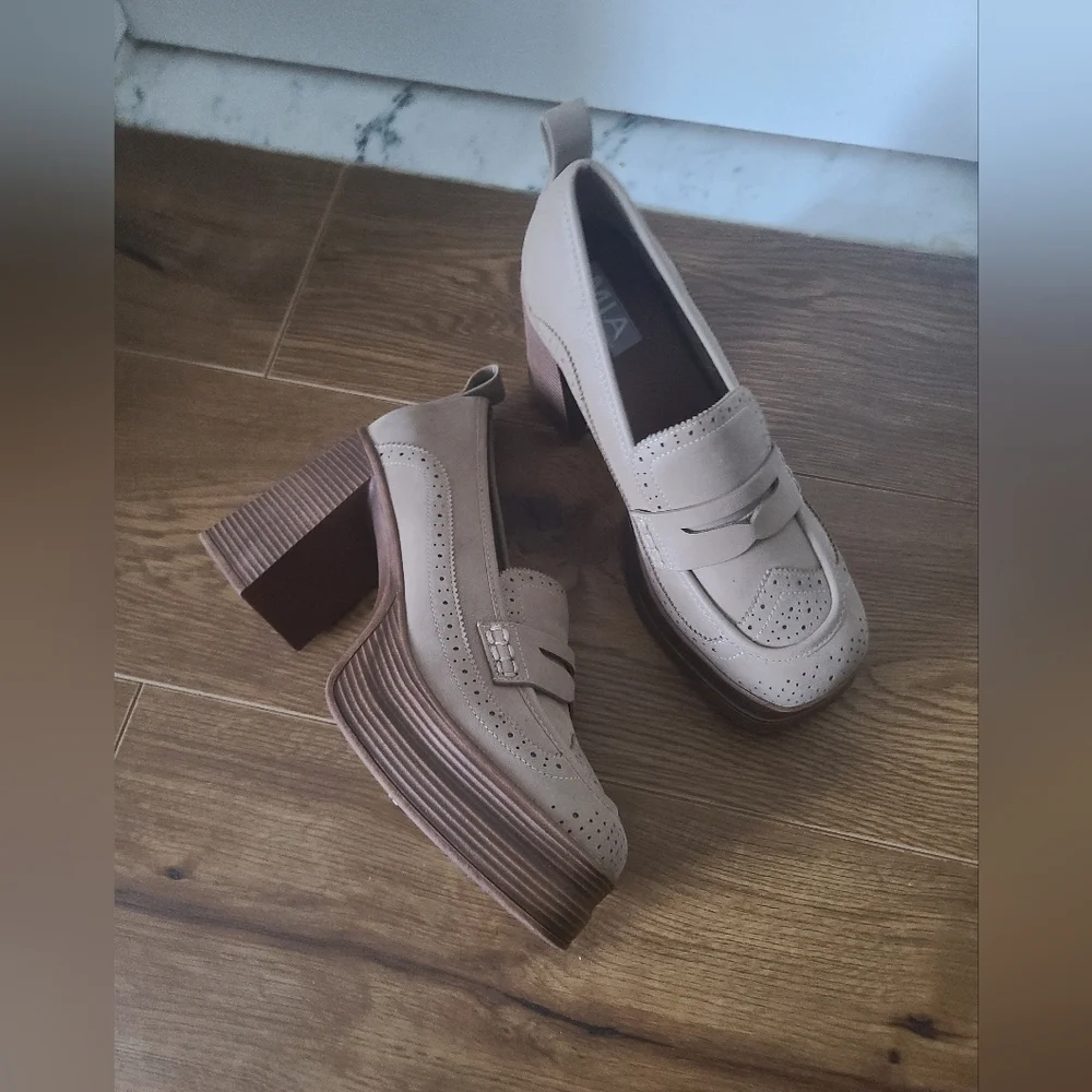 MIA yisel Platform brogue loafer pumps - Picture 3 of 4